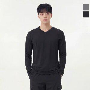 웨스트우드 남성 에센셜 브이넥 티셔츠_WO1MCCT721