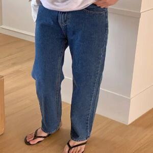 2017 뒷밴딩 베이직 일자핏 데님 (2 color)