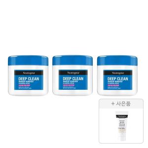 뉴트로지나 딥클린 클렌징 크림 285ml, 3개 + 증정(젠틀폼 클렌저 10g, 1개)