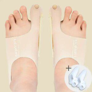 라라무브 엄지 발가락 교정기 보호대 무지외반증 외지무반 링 벌리기 실리콘 테이핑