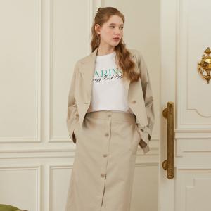 싱글 숏 트렌치형 자켓 PP2WJ363