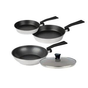 알텐바흐 디펜더스 인덕션 스테인레스 후라이팬 24팬+28팬+28웍+28커버 4종세트