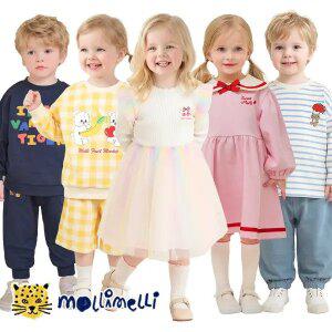 [몰리멜리] 봄신상 새학기봄등원룩 /원피스/상하세트/등원룩 모음