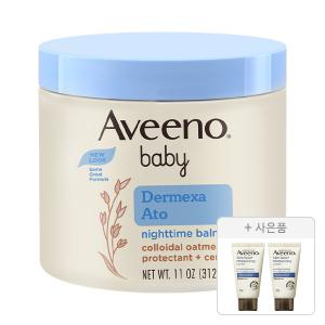 아비노베이비 더멕사 아토 나이트타임 밤 312g, 1개+증정(스킨릴리프 바디로션 30g, 2