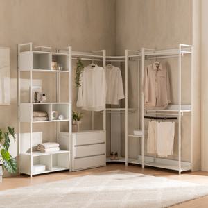 동서가구 몬티아 드레스룸 묶음딜 / 행거 시스템행거 옷장 시스템옷장 코너장 옷방인테