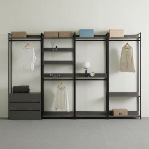 동서가구 몬티아 플러스 뉴스틸 시스템 드레스룸 행거 시리즈 800/1000/1200/1600/200