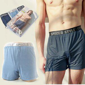 스페클로 지오 남성 인견 쿨 트렁크 3매세트 아웃밴드 사각 팬티 소변구 시원한 여름