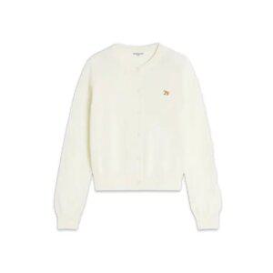 [메종키츠네] 베이비 폭스 가디건 PW00502KT11810383 7191721 [관부가세포함]