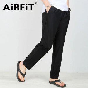 [에어핏] 쿨 밴딩 일자 팬츠 냉감 남녀공용 트리코트