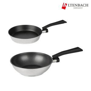 알텐바흐 디펜더스 후라이팬 24팬+28웍 세트