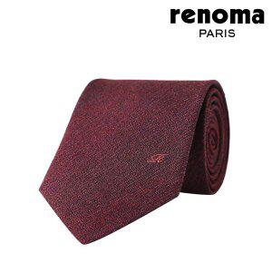 레노마 솔리드 와인 남성 수동넥타이 VZRTR0060WN