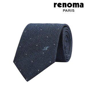 레노마 모던 올오버 네이비 남자 넥타이 VZRTR0002NY