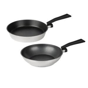 알텐바흐 디펜더스 통5중 스테인레스 후라이팬 28팬+28웍 2종세트 (모든열원용-인덕션