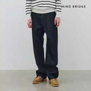 (택가 89,900원)마인드브릿지 논페이드 퍼티그 로우데님 팬츠
