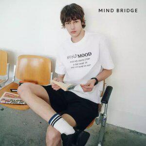 (택가 59,900원)마인드브릿지 [콜린스]두굿_레터링세미오버티셔츠