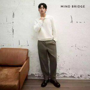 (택가 89,900원)마인드브릿지 [COUTURE]코튼라이크릴랙스핏원턱풀밴딩팬츠_2컬러