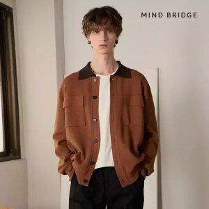 (택가 129,000원)마인드브릿지 [COUTURE]부클트러커형가디건_2컬러
