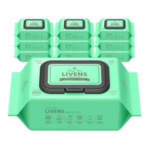 [리벤스] 스페셜 민트 저자극 물티슈 100매 10팩