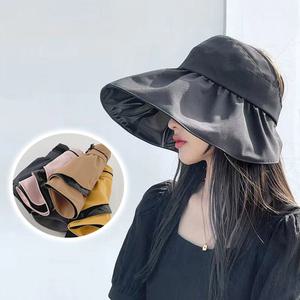 접이식 햇빛완벽차단 와이드챙 벙거지모자(3color) 썬캡 버킷햇 여름모자