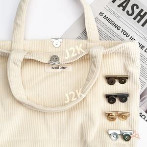 자석 버클 크로스백 자석버클 캔버스 가방