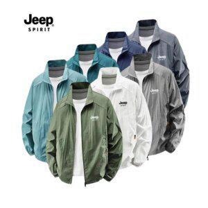 JEEP SPIRIT 지프 자외선차단 냉감 점퍼 바람막이 점퍼 자켓 재킷 집업 M~5XL 남여공용