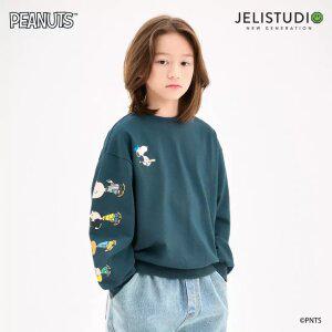 [피너츠]스누피와 친구들 플레이베이스볼티셔츠