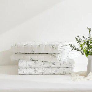 실크촉감 텐셀 마이크로 워싱 고정밴드 침대패드 SS/Q