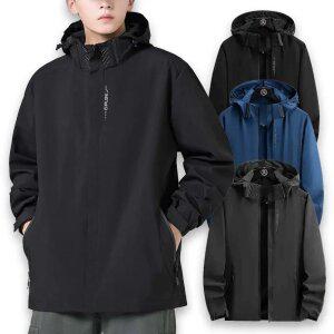 남자 봄 바람막이 점퍼 작업복 자켓 간절기 등산 남녀공용 아웃도어 방풍 방수 택배 배