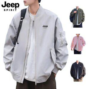 지프 JEEP SPIRIT 루즈캐주얼 야구 점퍼 자켓 작업복 재킷 집업 코트 보온 방풍 점퍼