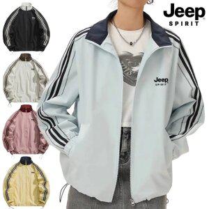 지프JEEP SPIRIT 남녀공용 하이넥 카라 집업 스포츠 바람막이 점퍼 재킷 자외선차단 어