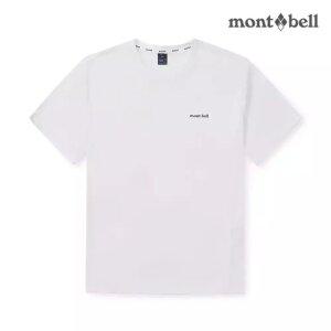몽벨 남성 이중지 기본 반팔 티셔츠