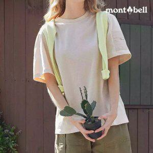 몽벨 여성 슬리브 포켓 반팔 티셔츠