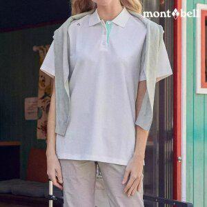 몽벨 여성 심볼로고 반팔 카라 티셔츠