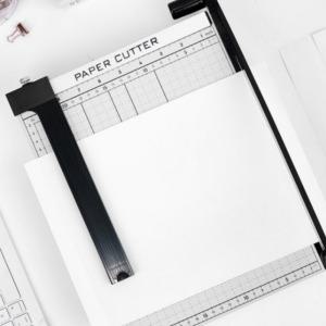 A3 A4 B4 B5 B6 작두 종이 문서 재단기 눈금판 사진 자르기