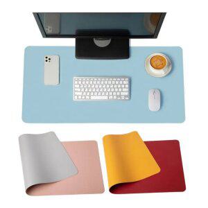 PU 양면 가죽 데스크 매트 패드 800x400 책상 데스크 마우스 키보드 장패드