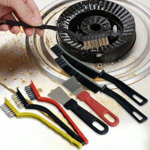 가스레인지 가스렌지 버너 청소 브러쉬 7종세트 탄자국 찌든때 제거