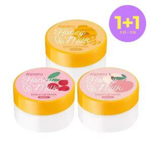 [1+1][어퓨] 허니앤밀크 데일리 립 마스크 6g (3종 택1)