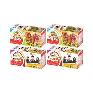 킨더 초콜렛 조이 나툰즈(공룡) T3, 2개 + 조이 해리포터(퀴디치) T3, 2개