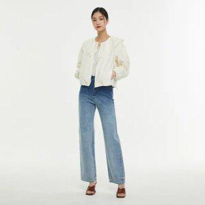 그라데이션 와이드 데님 팬츠 AP2DP465