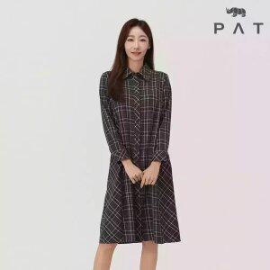 [PAT 여성] 풀오픈 체크 원피스_1J62801