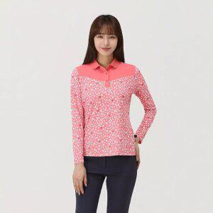 [PAT 여성] 플라워 카라 티셔츠_1K25232