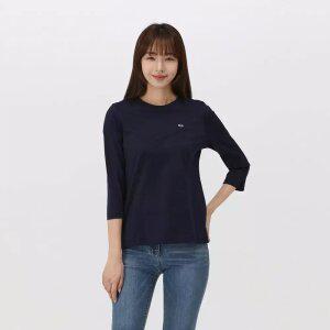 [PAT 여성] 코튼실켓 라운드 7부 티셔츠_1JB5331