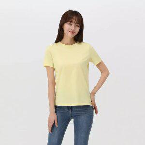 [PAT 여성] 코튼실켓 라운드 반팔 티셔츠_1JB5332