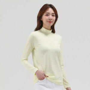 [PAT 여성] 솔리드 터틀넥 티셔츠_1I25480