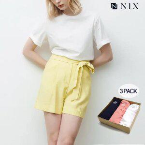 [택가 24900원][NIX]여)라운드반팔 컬러 3팩 티(FNARCTA501P)