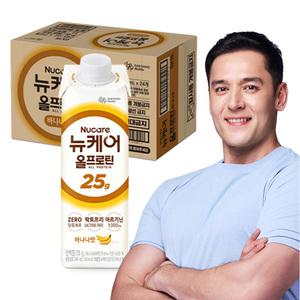 [소비기한 임박] 뉴케어 올프로틴  바나나맛 245ml, 24입, 1개