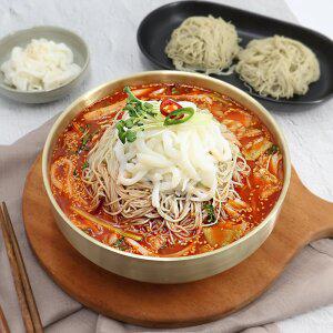 야심찬 갑오징어 물회냉면 4인분(냉면4봉+물회육수4봉+갑오징어회200g 2개)