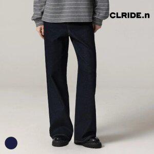 [택가 79,800원] 클라이드앤 테이퍼드 인디고 밴딩 데님 팬츠 FNIDP842F