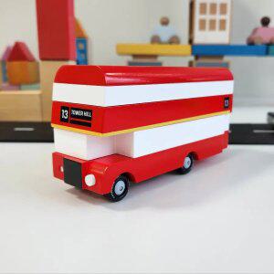 캔디랩토이즈 영국 런던 이층버스 유아 키덜트 미니 모형 자동차 장난감 교통놀이 교구