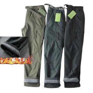 독일 수출 방풍 방수 아웃도어 기모 소프트 팬츠 남성 일자 겨울 캐주얼 바지